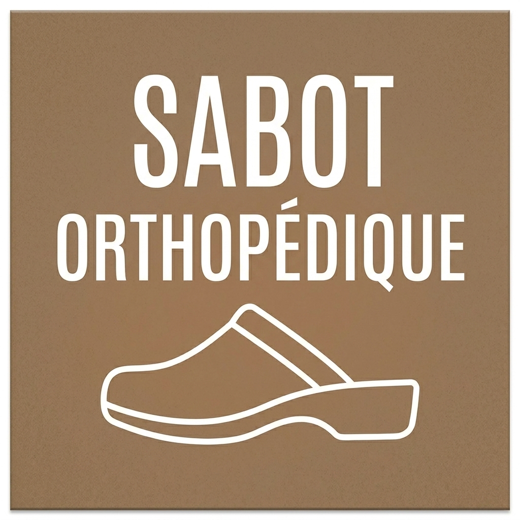 Sabot orthopédique